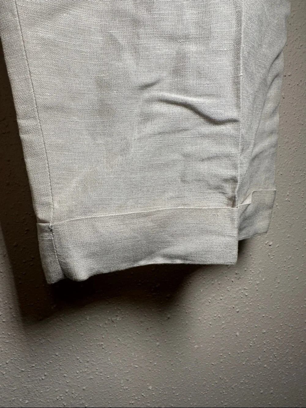 Comfort Zone by George Foreman Waist-Relaxer Linen Blend Pants Khaki size 50x32